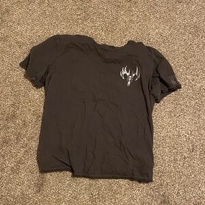 Buck Wear Black Graphic Tee